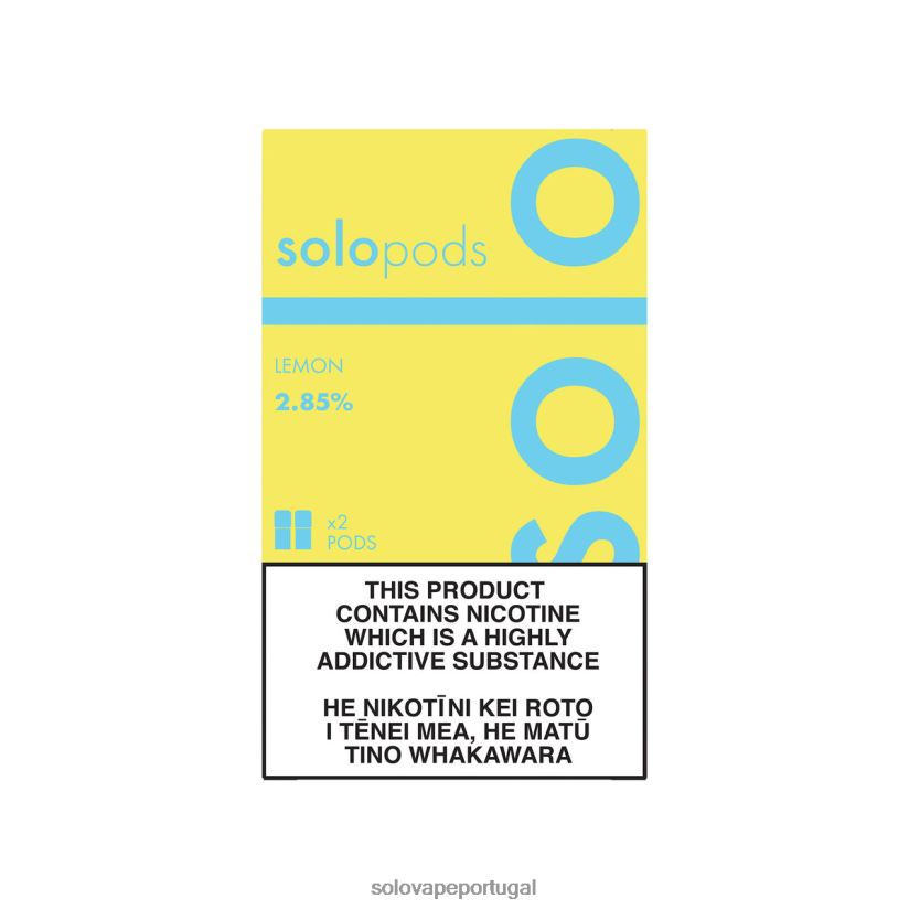 Solo cápsula de reposição pacote com 2 limão T8868Z55 - Solo Vape Pods