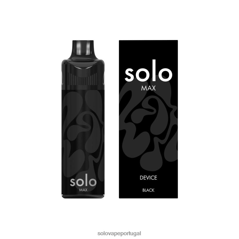 Solo MAX dispositivo pod preto T8868Z72 - Solo Vape Comprar
